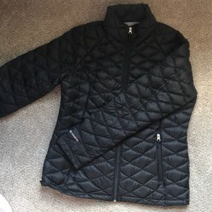 NWOT Down Puffer Jacket Free Country Large Black